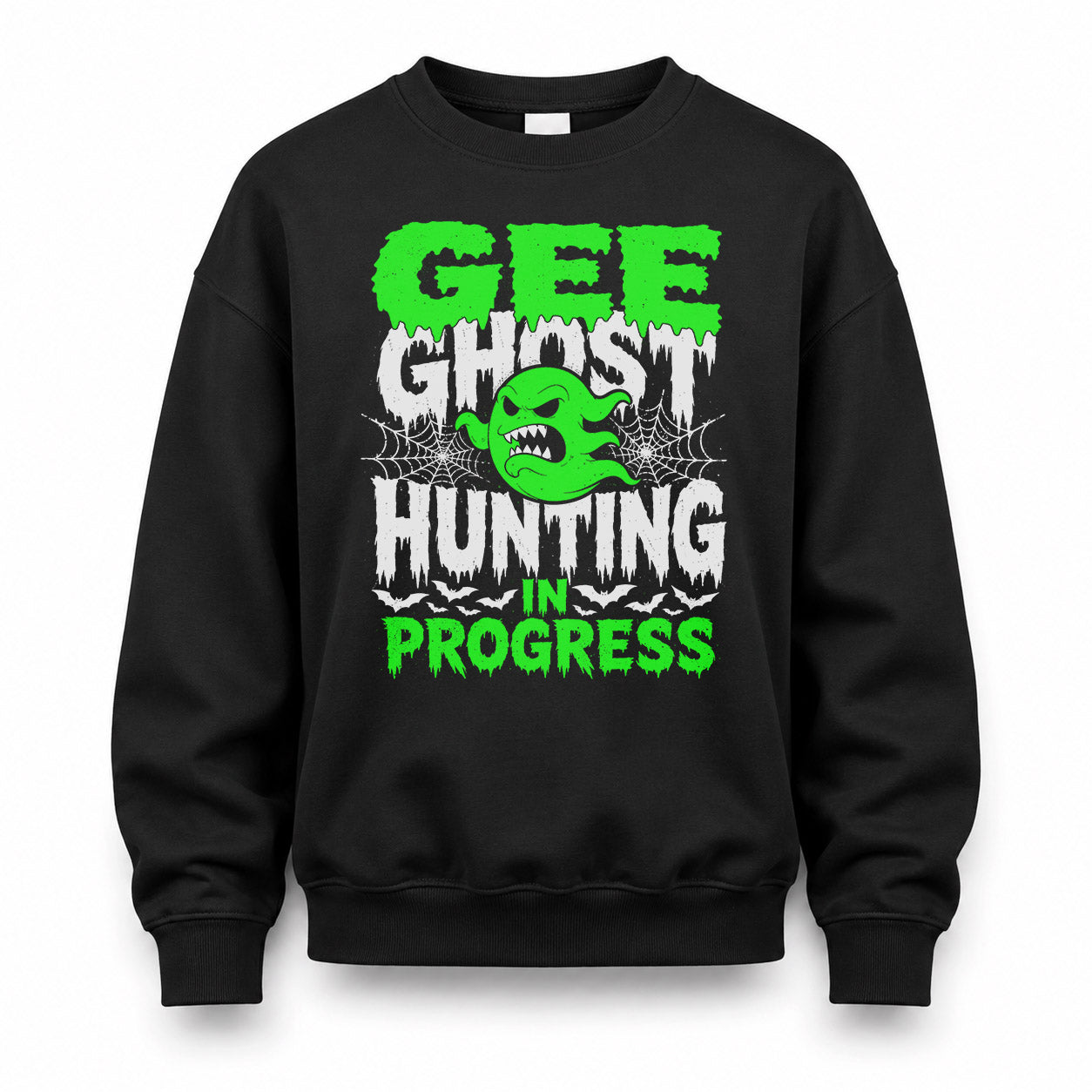 GEE HW22-K06-109 - NAME Ghost Hunting In Progress Personalized Halloween Shirt