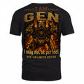 GEN MP88-F2-168–Personalized Bold Quote Apparel “I Am NAME I May Not Be Perfect But I Am Limited Edition