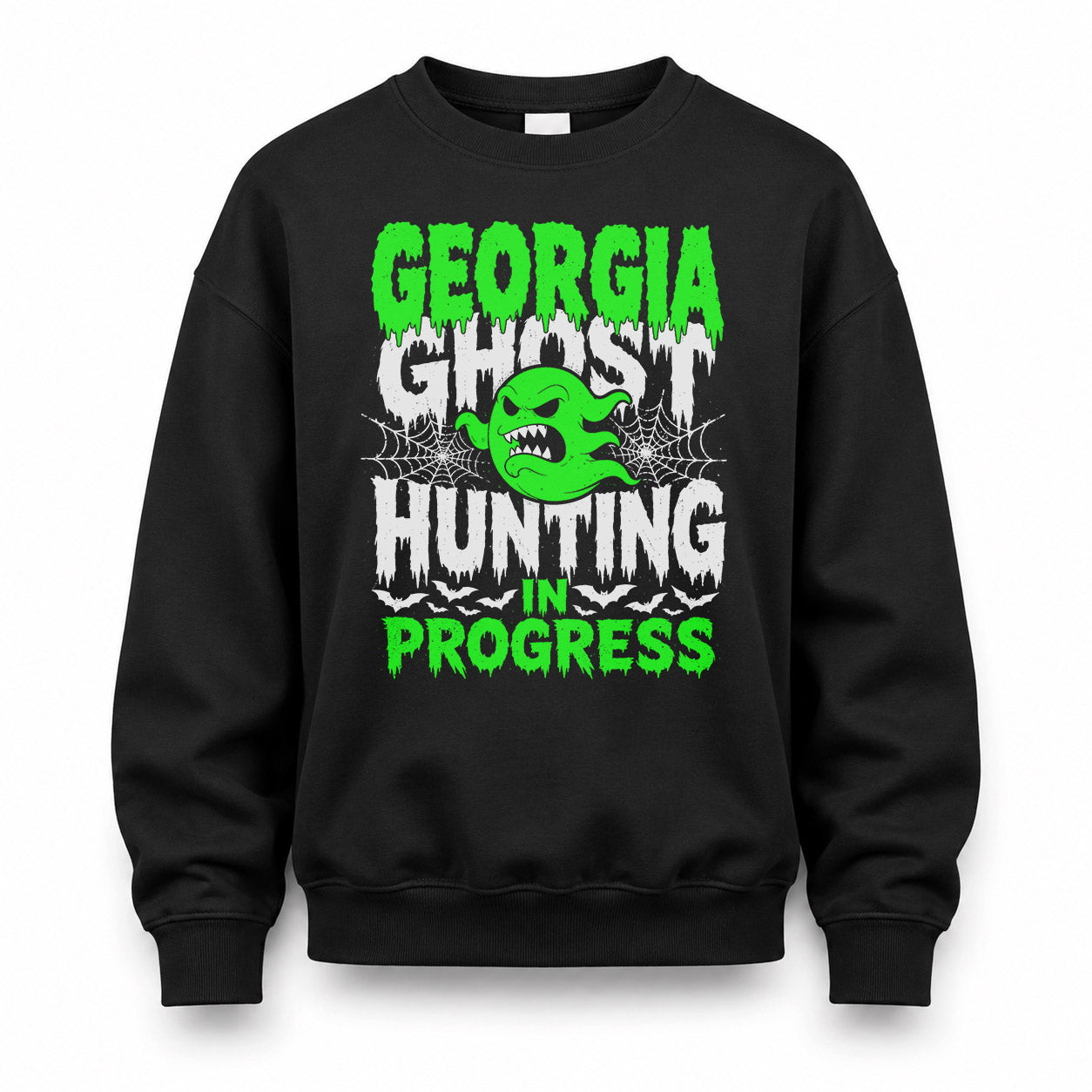 GEORGIA HW22-K06-109 - NAME Ghost Hunting In Progress Personalized Halloween Shirt