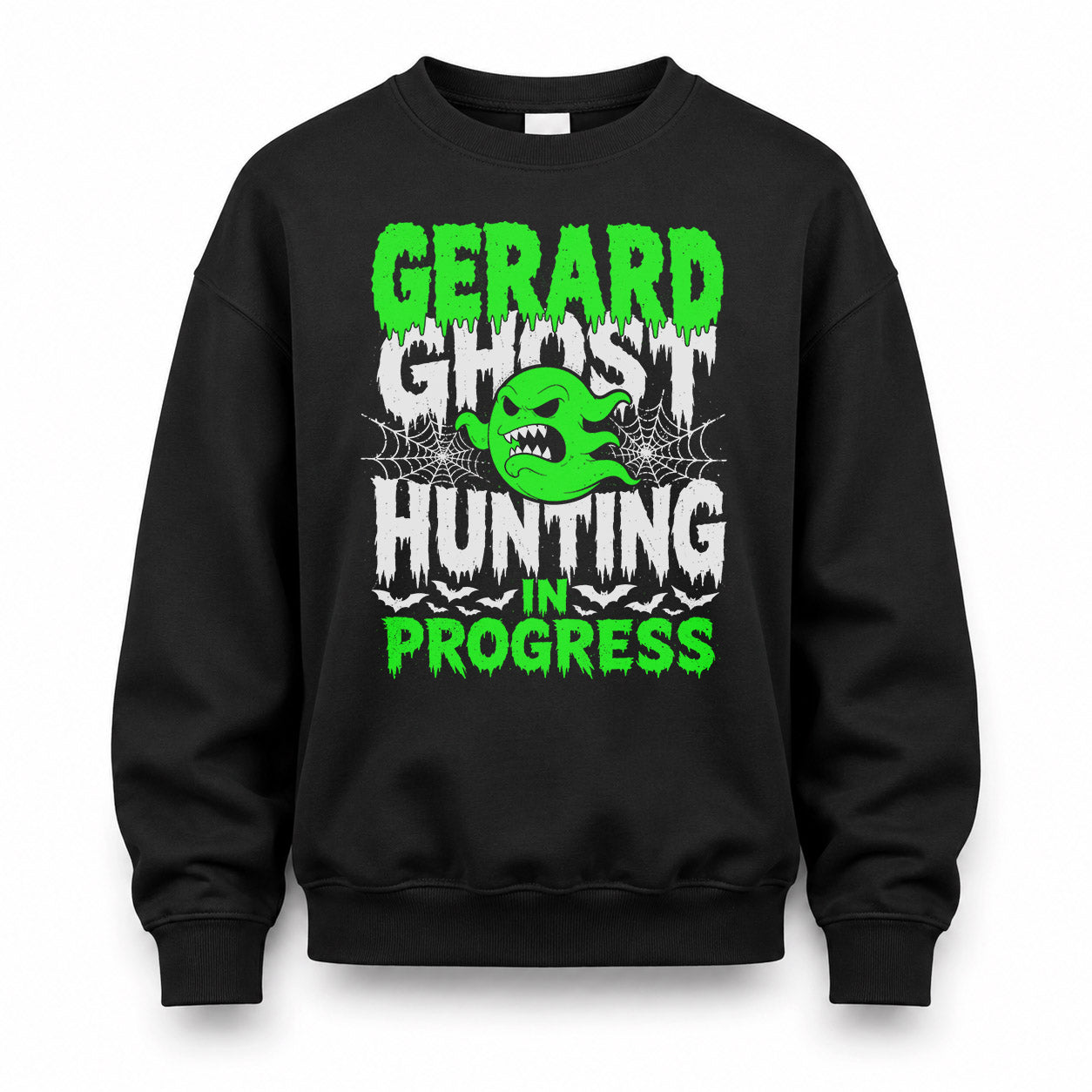 GERARD HW22-K06-109 - NAME Ghost Hunting In Progress Personalized Halloween Shirt