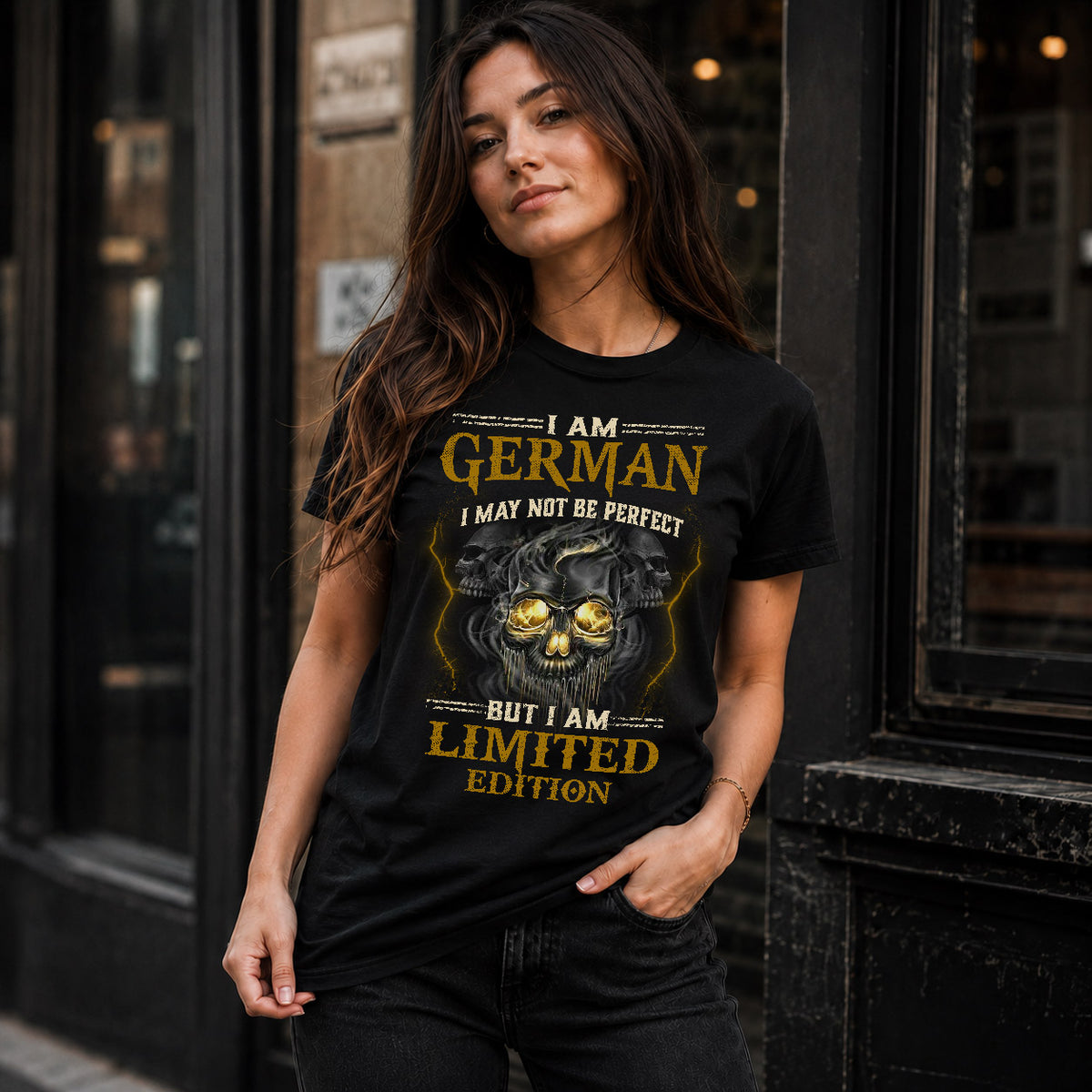 GERMAN LM66-K04-125 - NAME I May Not Be Perfect But I Am Limited Edition