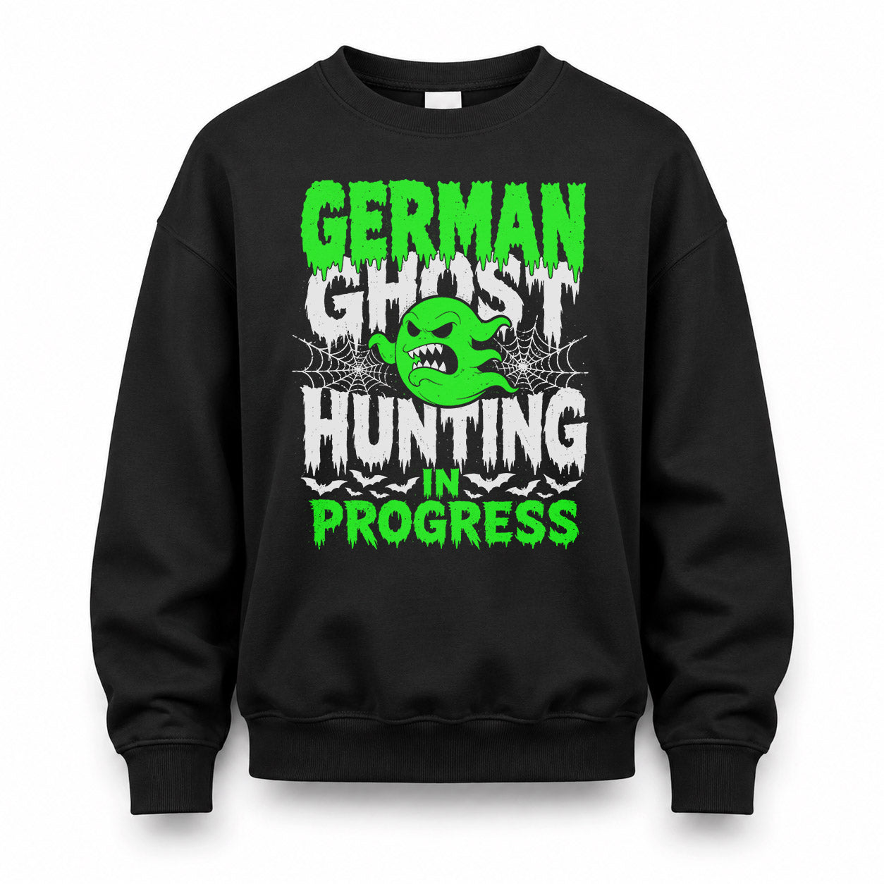 GERMAN HW22-K06-109 - NAME Ghost Hunting In Progress Personalized Halloween Shirt
