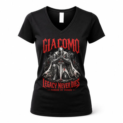 GIACOMO HS90-K04-109 - NAME Legacy Never Dies Forged By Honor Personalized Knight