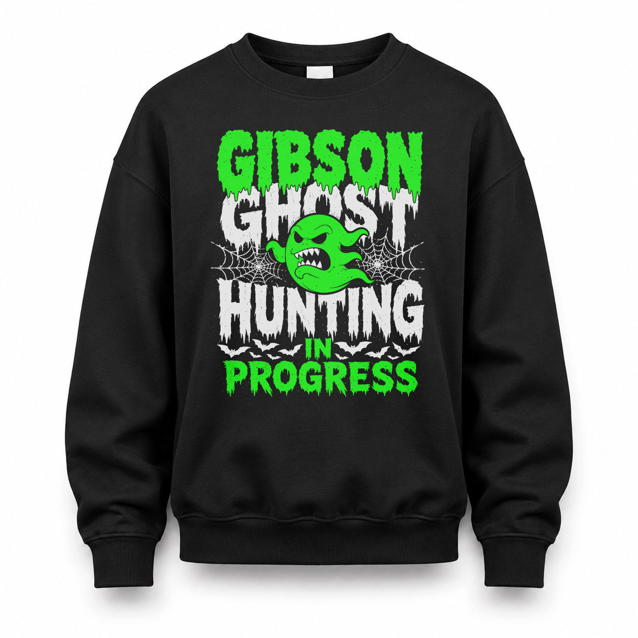 GIBSON HW22-K06-109 - NAME Ghost Hunting In Progress Personalized Halloween Shirt