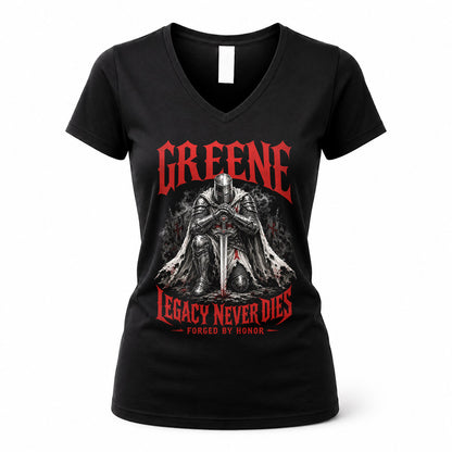 GREENE HS90-K04-109 - NAME Legacy Never Dies Forged By Honor Personalized Knight