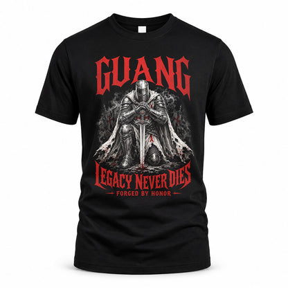 GUANG HS90-K04-109 - NAME Legacy Never Dies Forged By Honor Personalized Knight