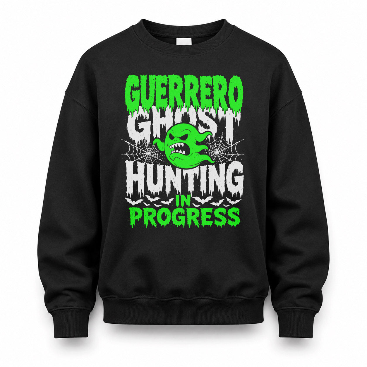 GUERRERO HW22-K06-109 - NAME Ghost Hunting In Progress Personalized Halloween Shirt