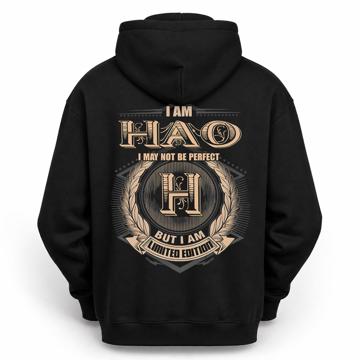 HAO PH55-T25-Personalized Name Quote Apparel “I Am NAME May Not Be Perfect But I Am Limited Edition”