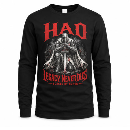 HAO HS90-K04-109 - NAME Legacy Never Dies Forged By Honor Personalized Knight