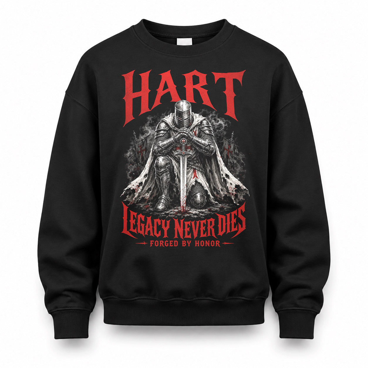HART HS90-K04-109 - NAME Legacy Never Dies Forged By Honor Personalized Knight
