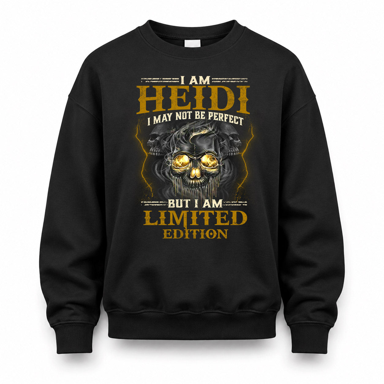 HEIDI LM66-K04-125 - NAME NAME I May Not Be Perfect But I Am Limited Edition