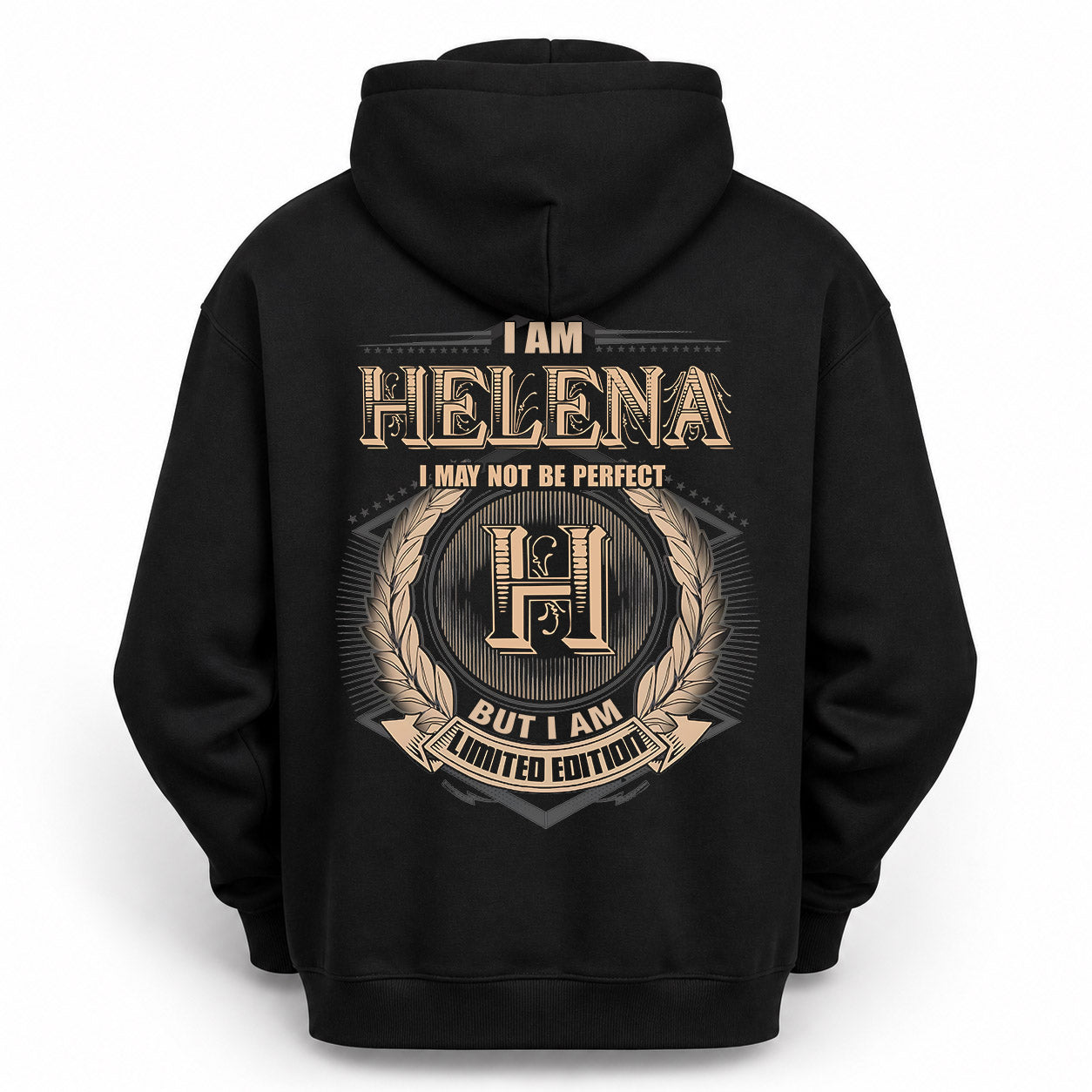 HELENA PH55-T25-Personalized Name Quote Apparel “I Am NAME May Not Be Perfect But I Am Limited Edition”