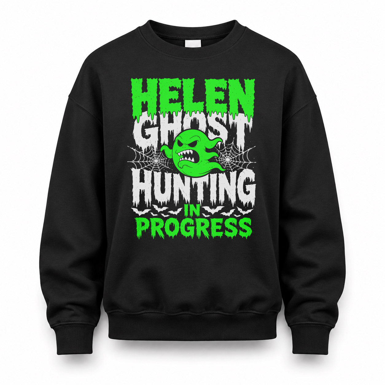 HELEN HW22-K06-109 - NAME Ghost Hunting In Progress Personalized Halloween Shirt