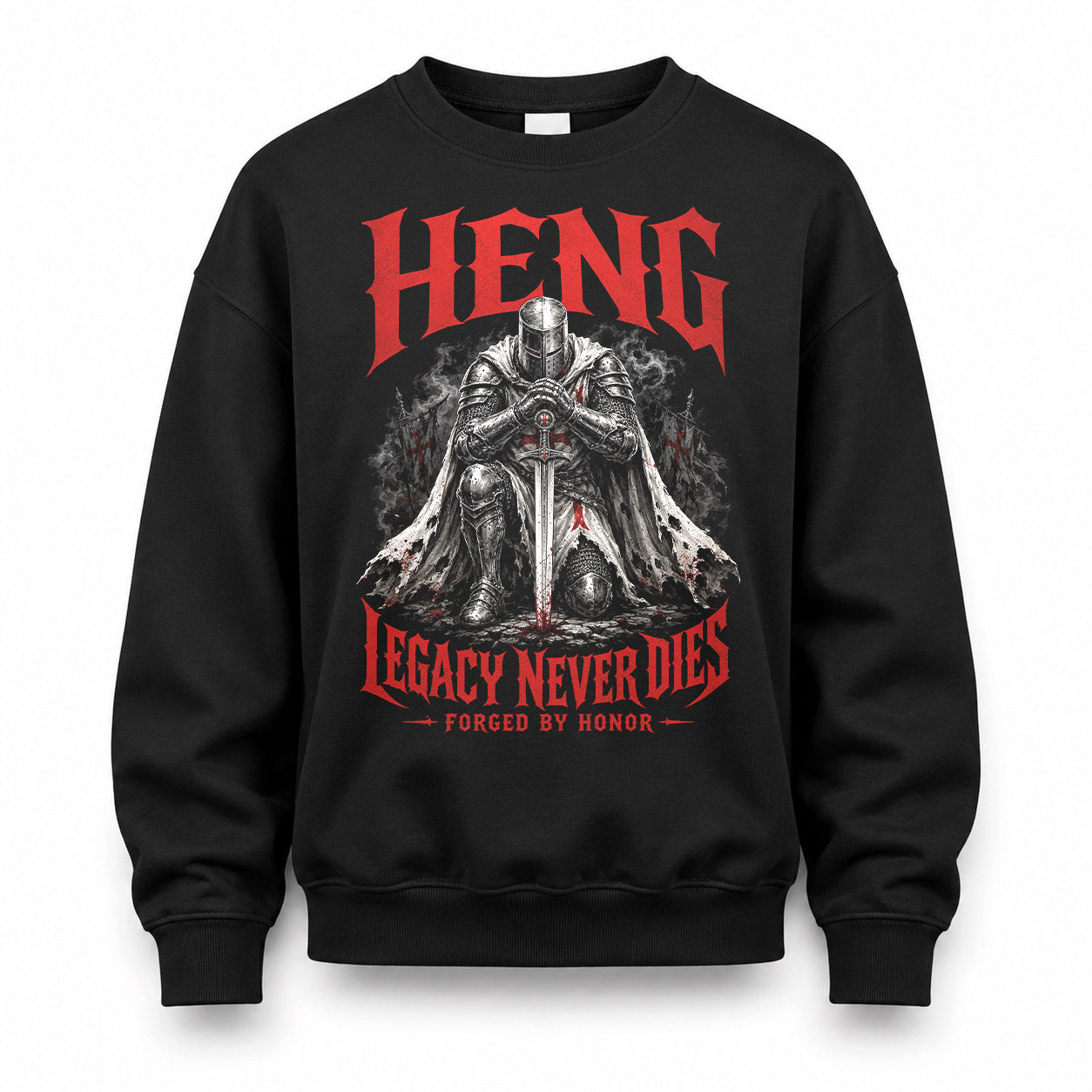 HENG HS90-K04-109 - NAME Legacy Never Dies Forged By Honor Personalized Knight