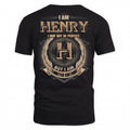 HENRY PH55-T25-Personalized Name Quote Apparel “I Am NAME May Not Be Perfect But I Am Limited Edition”