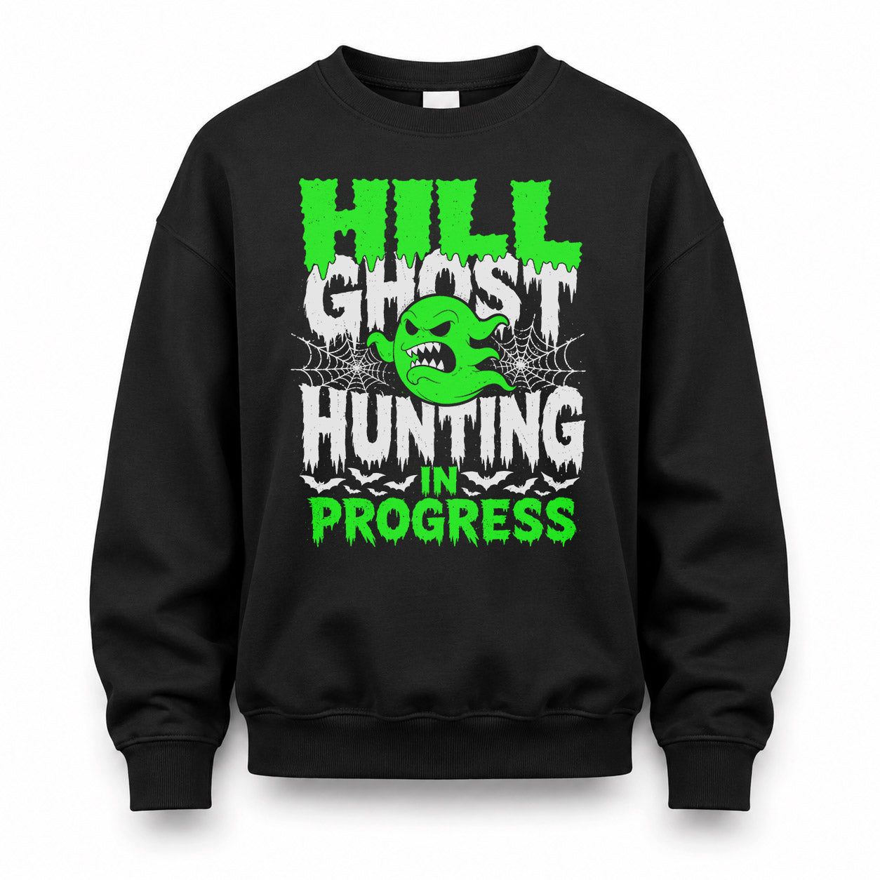HILL HW22-K06-109 - NAME Ghost Hunting In Progress Personalized Halloween Shirt