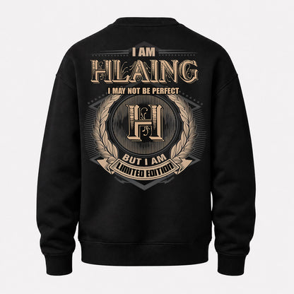 HLAING PH55-T25-Personalized Name Quote Apparel “I Am NAME May Not Be Perfect But I Am Limited Edition”