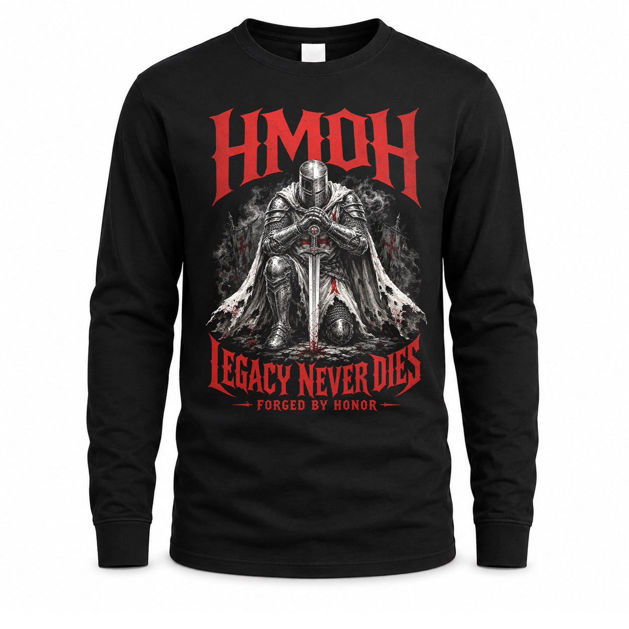 HMDH HS90-K04-109 - NAME Legacy Never Dies Forged By Honor Personalized Knight