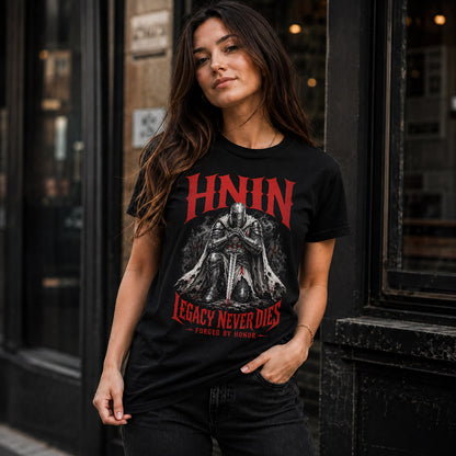 HNIN HS90-K04-109 - NAME Legacy Never Dies Forged By Honor Personalized Knight