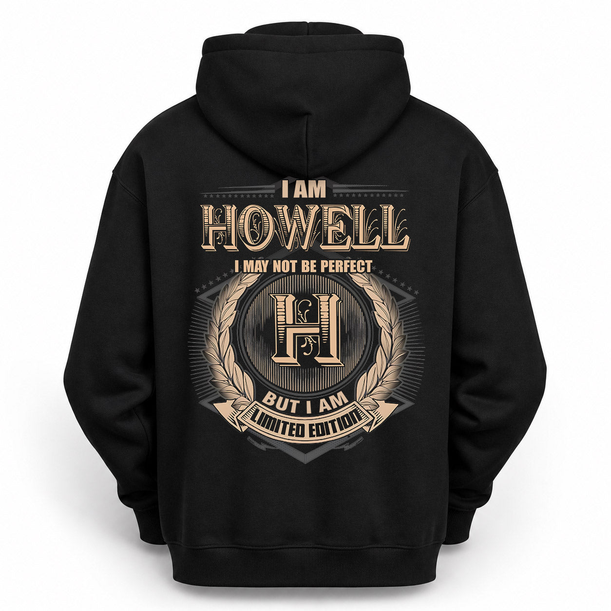 HOWELL PH55-T25-Personalized Name Quote Apparel “I Am NAME May Not Be Perfect But I Am Limited Edition”