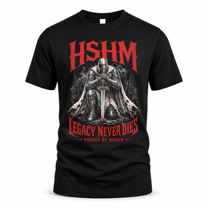 HSHM HS90-K04-109 - NAME Legacy Never Dies Forged By Honor Personalized Knight