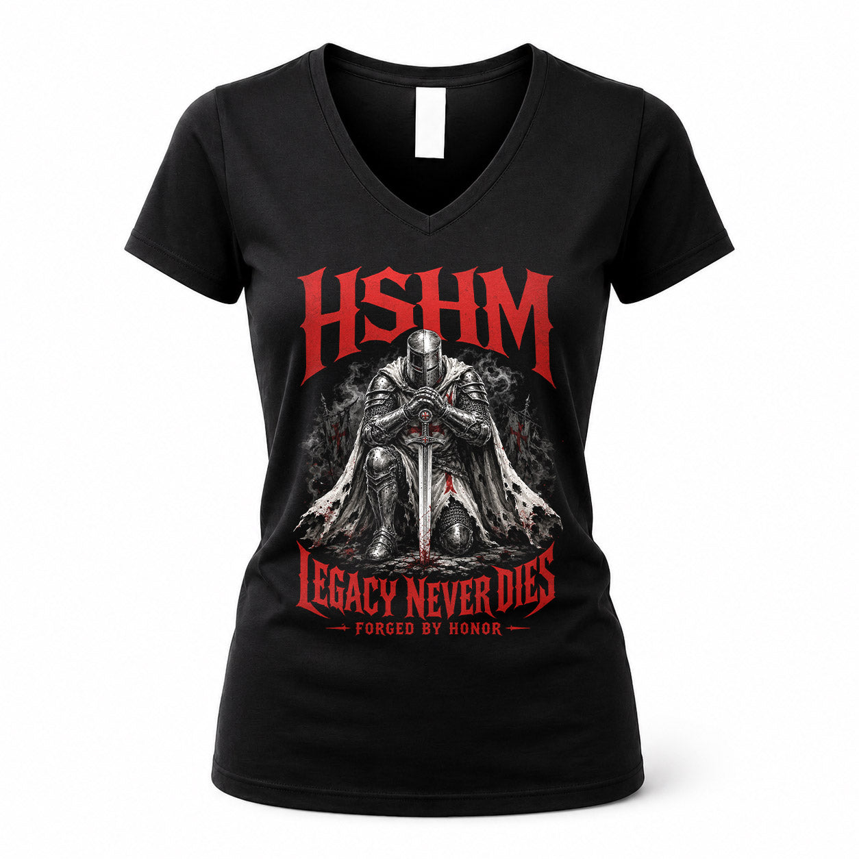 HSHM HS90-K04-109 - NAME Legacy Never Dies Forged By Honor Personalized Knight