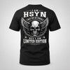 HSYN P01-K24-229 – Personalized Skull Graphic Apparel “I Am NAME I May Not Be Perfect But I Am Limited Edition”
