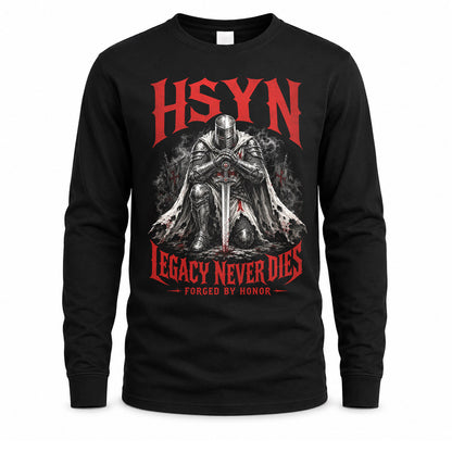 HSYN HS90-K04-109 - NAME Legacy Never Dies Forged By Honor Personalized Knight