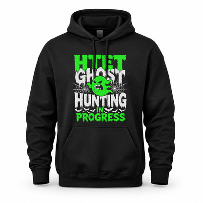 HTET HW22-K06-109 - NAME Ghost Hunting In Progress Personalized Halloween Shirt