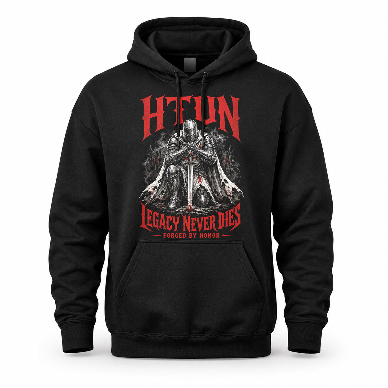 HTUN HS90-K04-109 - NAME Legacy Never Dies Forged By Honor Personalized Knight