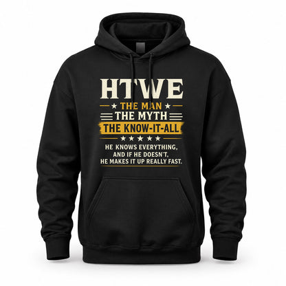 HTWE TM90-K04-125 - NAME Legendary Know-It-All Personalized Funny Shirt