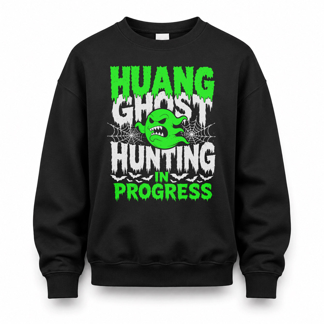 HUANG HW22-K06-109 - NAME Ghost Hunting In Progress Personalized Halloween Shirt