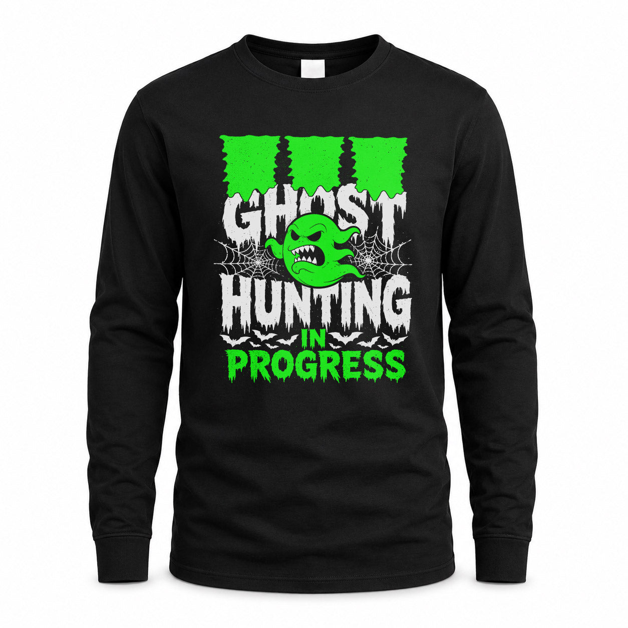 III HW22-K06-109 - NAME Ghost Hunting In Progress Personalized Halloween Shirt