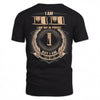 II PH55-T25-Personalized Name Quote Apparel “I Am NAME May Not Be Perfect But I Am Limited Edition”