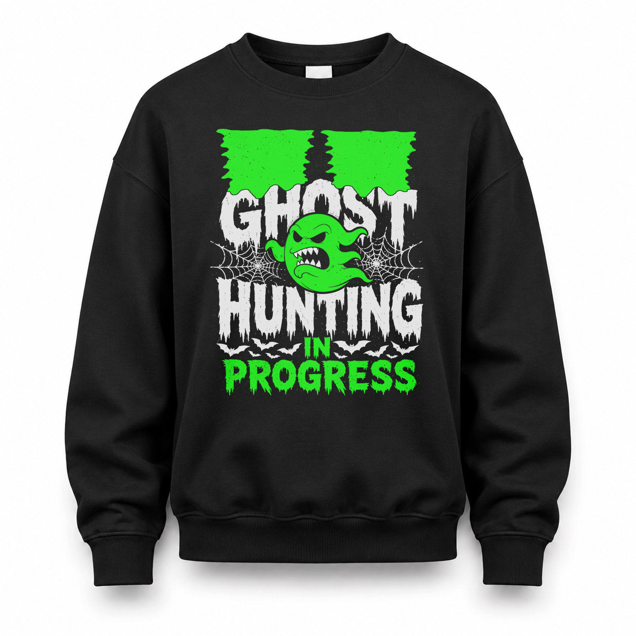 II HW22-K06-109 - NAME Ghost Hunting In Progress Personalized Halloween Shirt