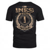 INES PH55-T25-Personalized Name Quote Apparel “I Am NAME May Not Be Perfect But I Am Limited Edition”
