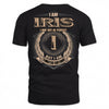 IRIS PH55-T25-Personalized Name Quote Apparel “I Am NAME May Not Be Perfect But I Am Limited Edition”