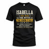 ISABELLA TM90-K04-125 - NAME Legendary Know-It-All Personalized Funny Shirt