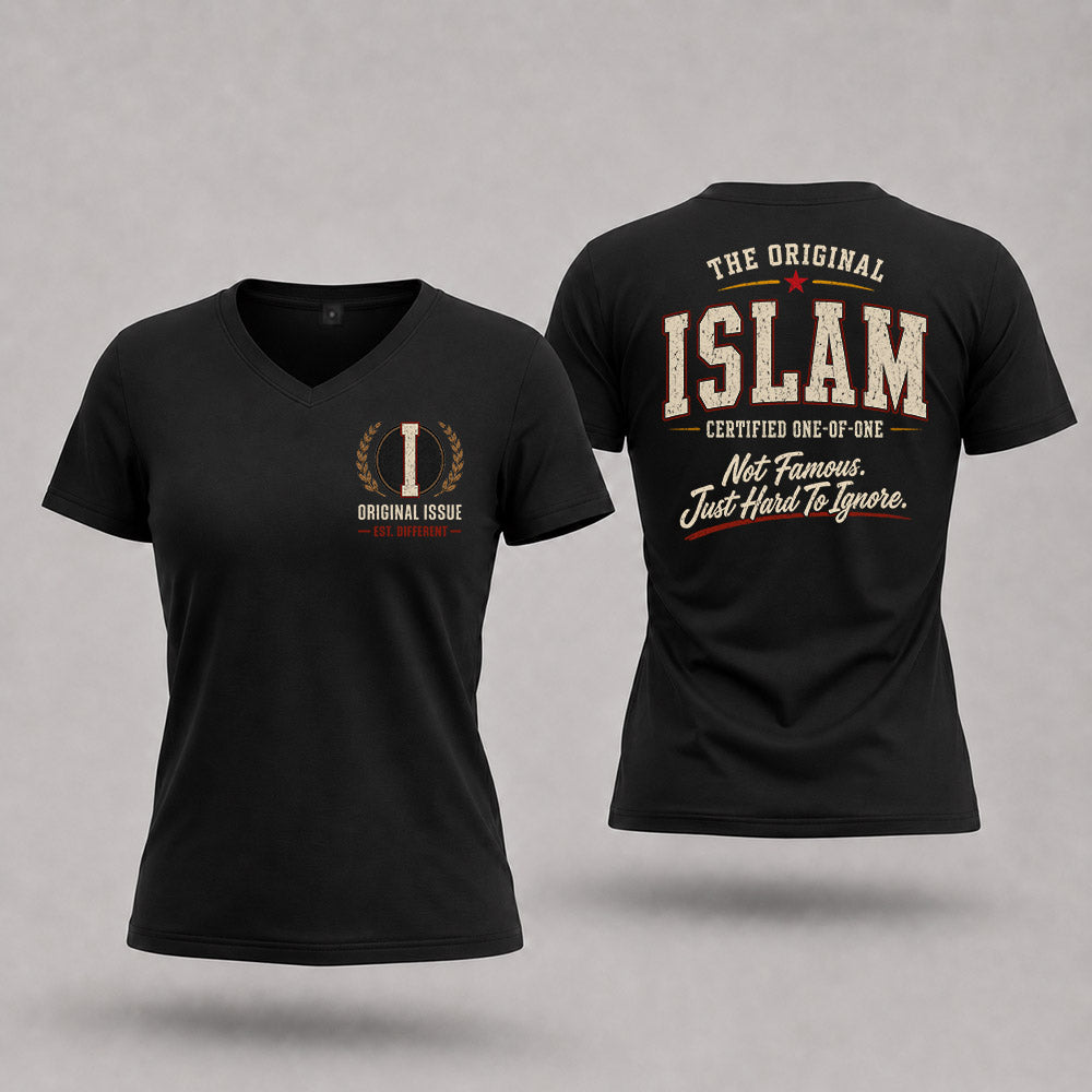 ISLAM W68-F2-168 – Personalized Original Issue Apparel “The Original NAME Certified One-of-One"