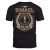 ISMAEL PH55-T25-Personalized Name Quote Apparel “I Am NAME May Not Be Perfect But I Am Limited Edition”