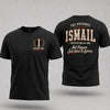 ISMAIL W68-F2-168 – Personalized Original Issue Apparel “The Original NAME Certified One-of-One