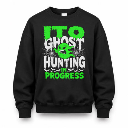 ITO HW22-K06-109 - NAME Ghost Hunting In Progress Personalized Halloween Shirt