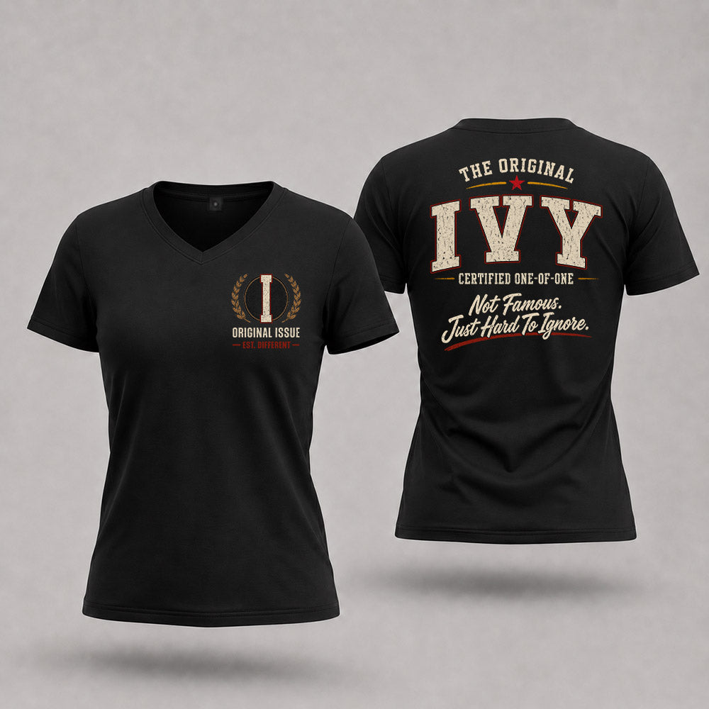 IVY W68-F2-168 – Personalized Original Issue Apparel “The Original NAME Certified One-of-One"