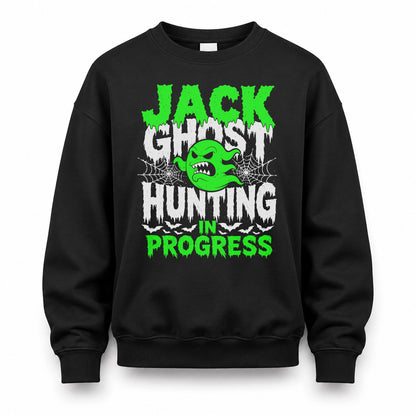 JACK HW22-K06-109 - NAME Ghost Hunting In Progress Personalized Halloween Shirt