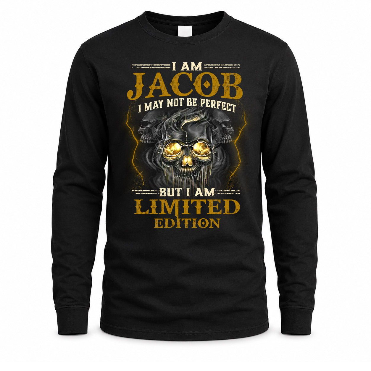 JACOB LM66-K04-125 - NAME NAME I May Not Be Perfect But I Am Limited Edition