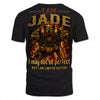 JADE MP88-F2-168–Personalized Bold Quote Apparel “I Am NAME I May Not Be Perfect But I Am Limited Edition