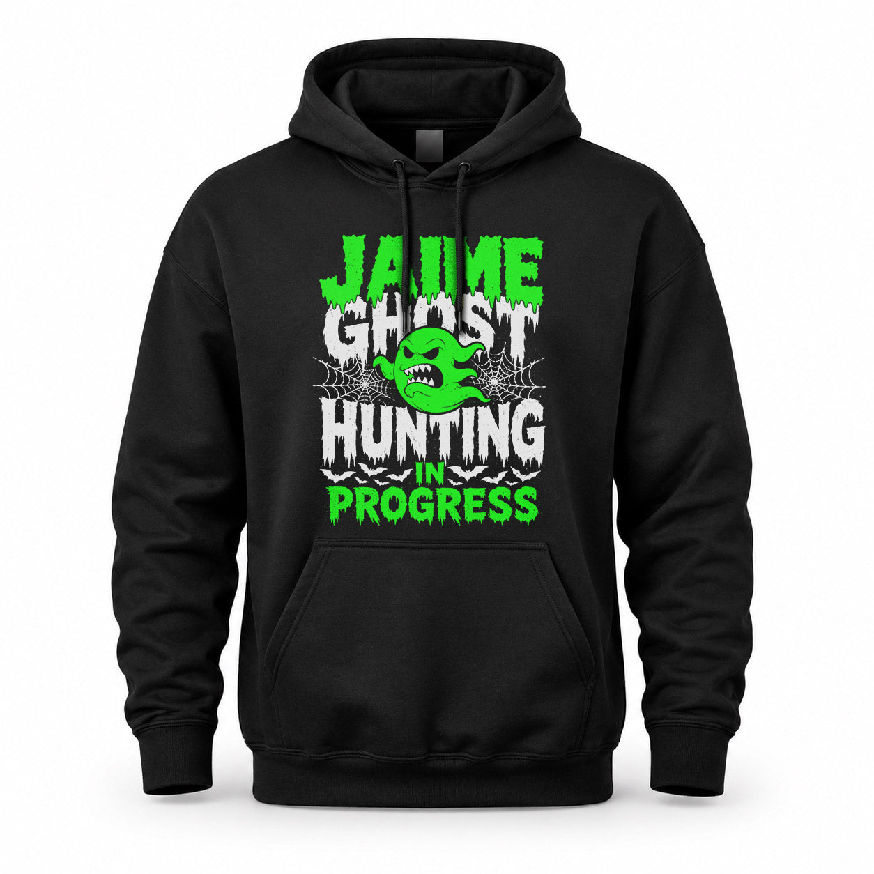 JAIME HW22-K06-109 - NAME Ghost Hunting In Progress Personalized Halloween Shirt