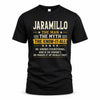 JARAMILLO TM90-K04-125 - NAME Legendary Know-It-All Personalized Funny Shirt