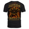JAYSON MP88-F2-168–Personalized Bold Quote Apparel “I Am NAME I May Not Be Perfect But I Am Limited Edition