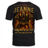JEANNE MP88-F2-168–Personalized Bold Quote Apparel “I Am NAME I May Not Be Perfect But I Am Limited Edition